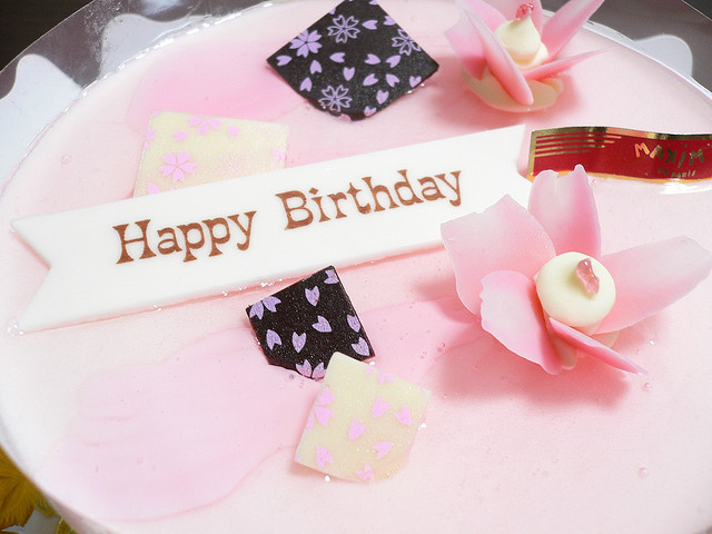 birthday cake rose